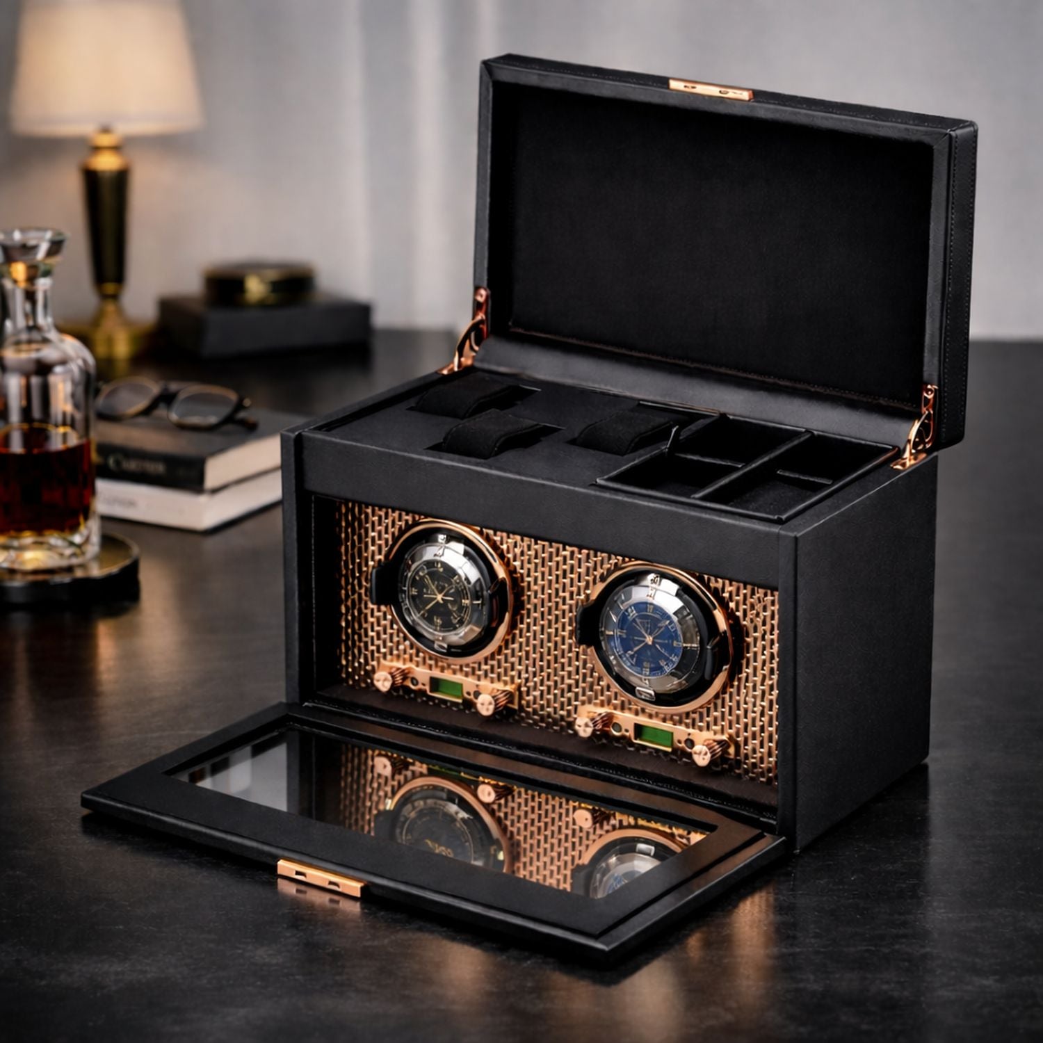 Automatic Watch Winder Stand for Collectors | Oravia Signature