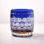 Edo Kiriko Gold Kikko Cut Crystal Tumbler