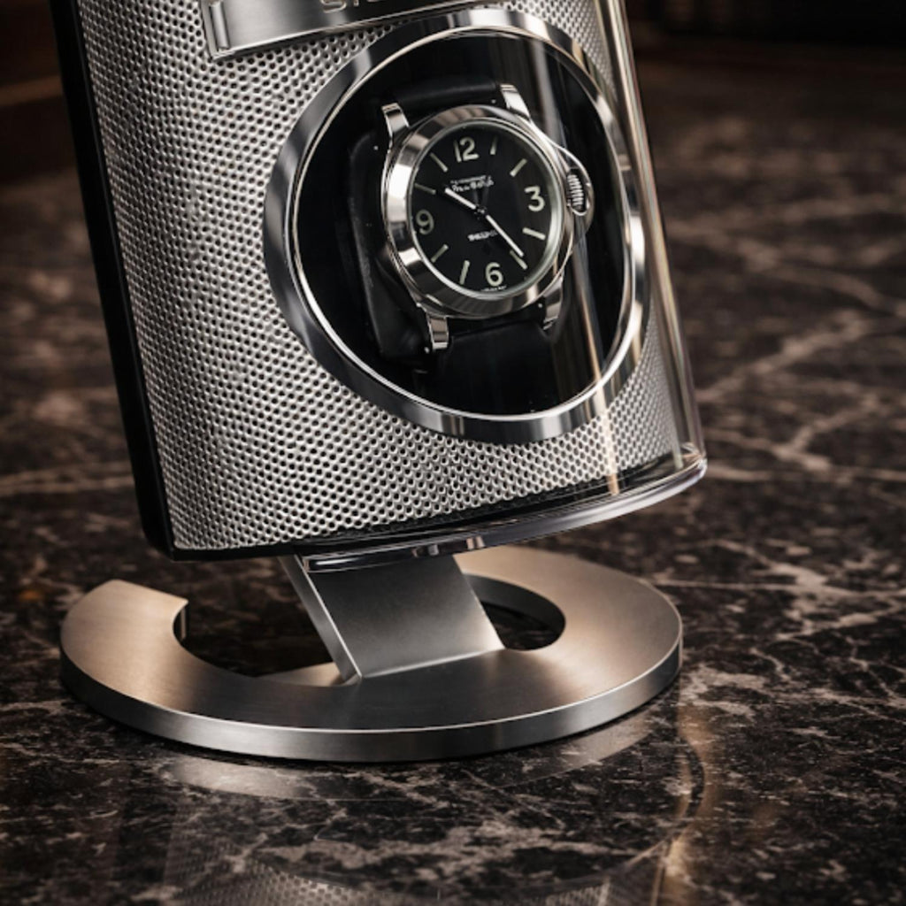 Silver watch winder 