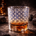 Edo Kiriko Whiskey Glass Collection – Hand Cut Japanese Crystal Tumblers, Asanoha Kikko Shippo Designs