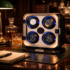 Watch winder with four watches
