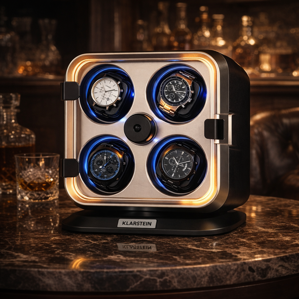 Watch winder with four watches