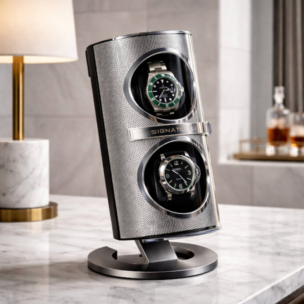 Watch winder with two watches 