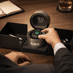 Solid wood structure with carbon fibre metal exterior
