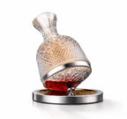 Decorative bottle with textured design 