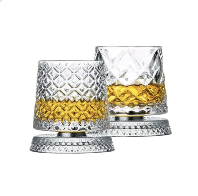 Luxury Crystal Whiskey Glass – Gift for Men, Dad & Whiskey Lovers