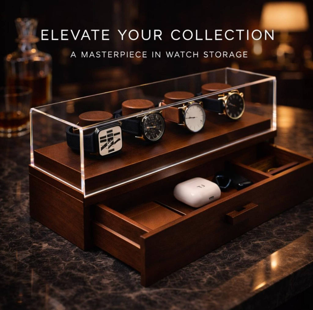 watch display case, gift for watch lovers